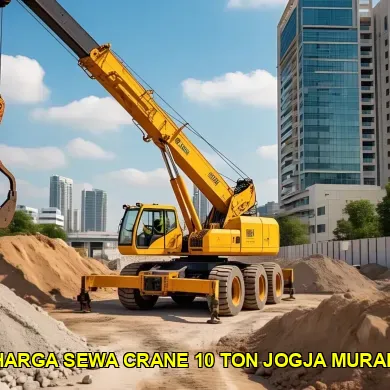 Mengetahui Harga Sewa Crane 10 Ton Jogja Terbaru